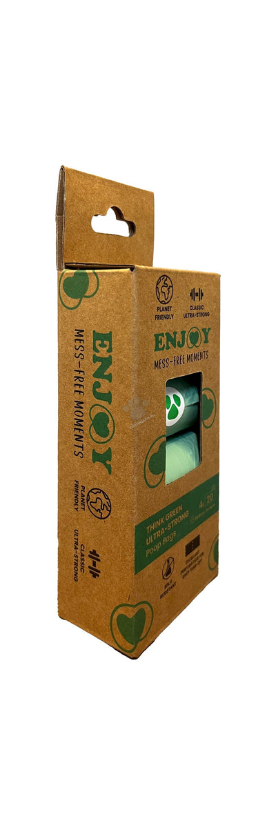 Enjoy Think Green Ultra-Strong Poop Bags - хигиенни торбички 4 бр