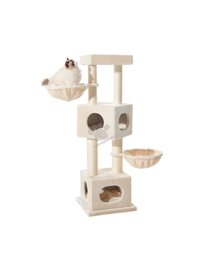 Nobby cat tree Mersin - котешка драскалка 50 / 50 / 152 см бежов