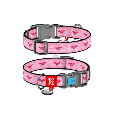 Collar Waudog Nylon Dog Leash Wonder Woman 1 - нашийник