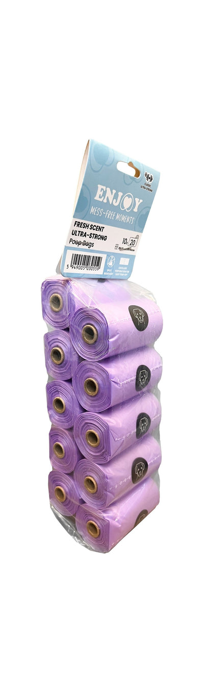 Enjoy Fresh Scent Ultra-Strong Poop Bags - хигиенни торбички 10 бр