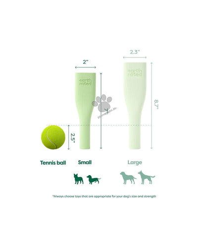 Earth Rated Chew Toy Green Rubber - каучукова играчка