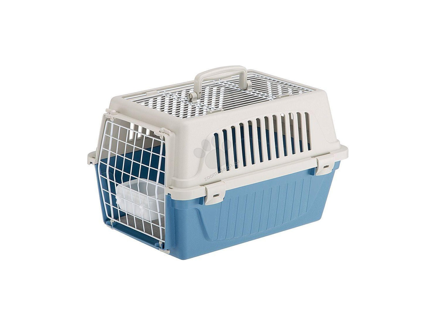 Ferplast - Atlas 10 Open - транспортна чанта / синя, сива /  48 / 32,5 / 29 cm