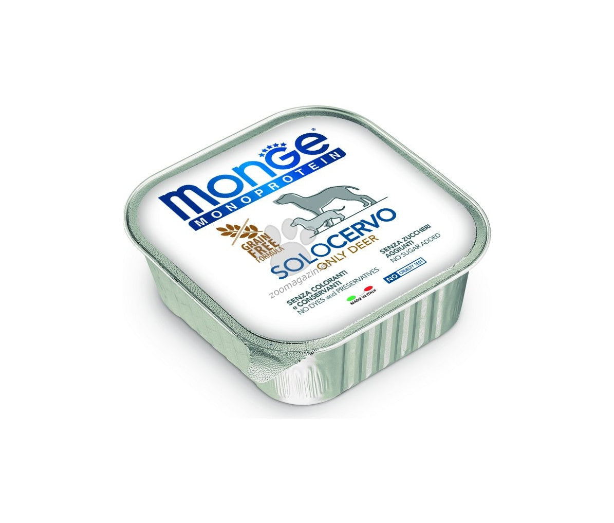 Monge Monoprotein Patе Deer - пастет за кучета в зряла възраст с еленско месо 150 гр