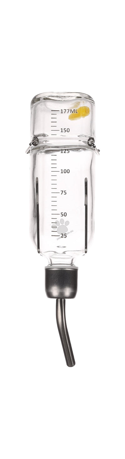 Flamingo Drinking bottle Athina - стъклена поилка за гризачи 200 мл