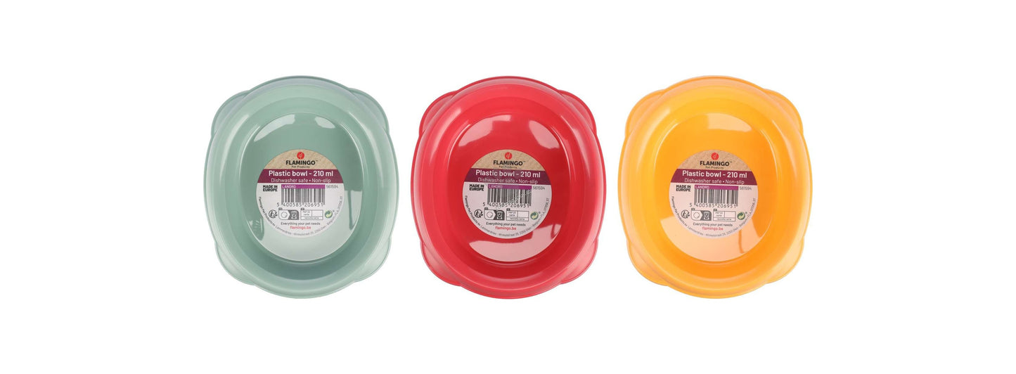 Flamingo bowl Langro oval exoti - купичка 210 мл