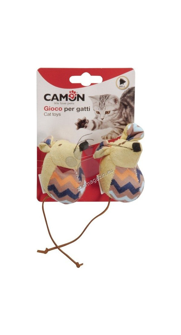 Camon Mice ZigZag with bell - играчка за котки
