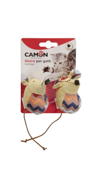Camon Mice ZigZag with bell - играчка за котки