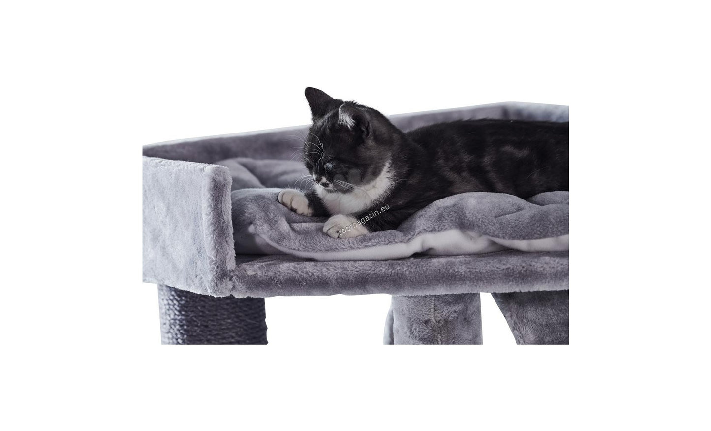 Nobby cat scratcher Adile - котешка драскалка 60 / 60 / 166 см сив