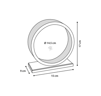 Flamingo Toy Danco Exercise Wheel - дървено колело за гризачи