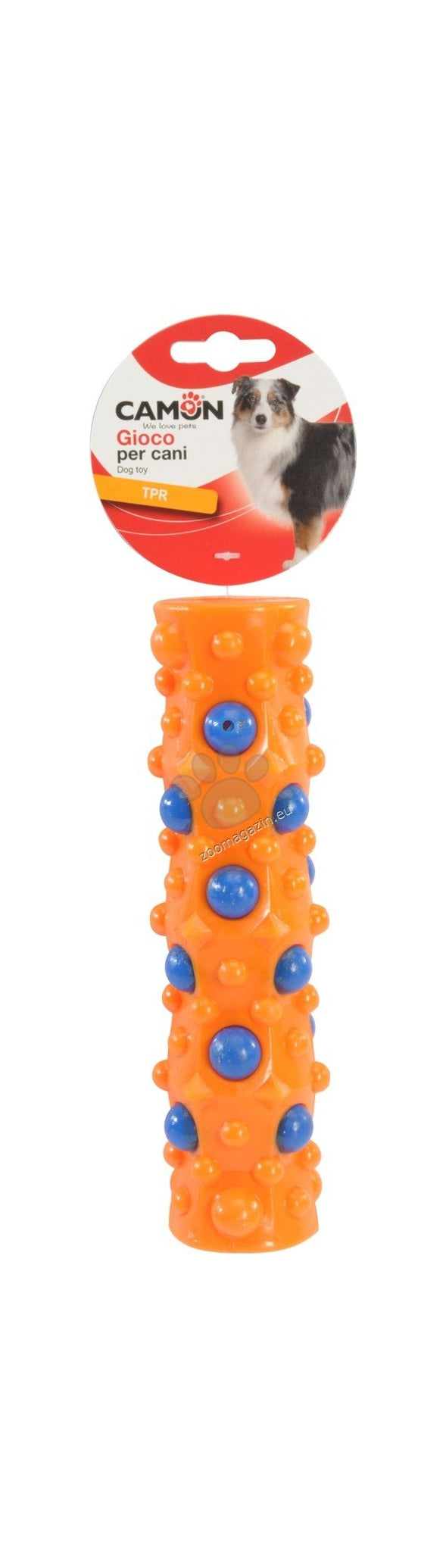 Camon TPR Geometric Cylinder - играчка за куче 20 см