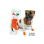 Pawz XS Orange - каучукова водоустойчива обувка за кучета с дължина на лапата до 5 см, оранжева, 1 брой