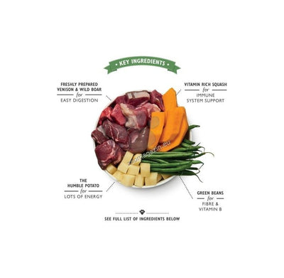 Lilys Kitchen Dog Venison and Wild Boar Terrine - консерва за кучета с еленско и глиган 400 гр.