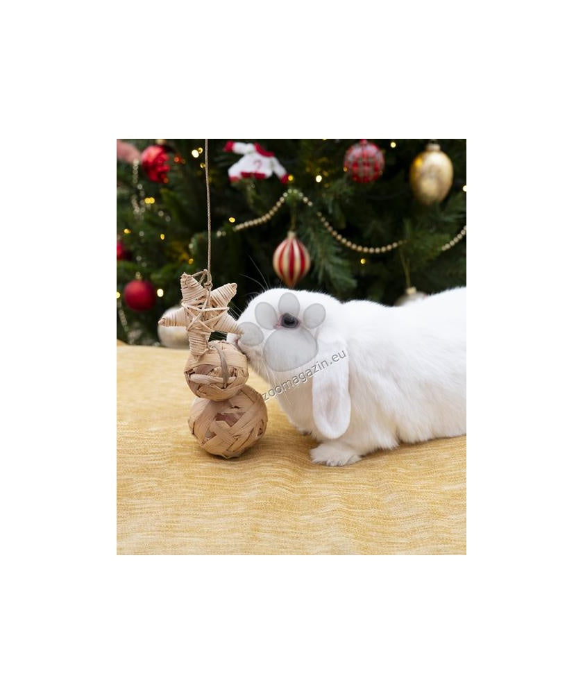 Rosewood Water Hyacinth Trio Toy - играчка за гризачи 8 / 8 / 22 см