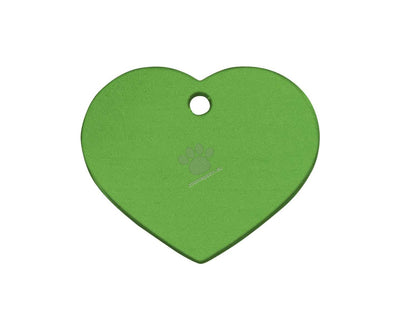 iMARC Lime Green Classic Heart - медальон