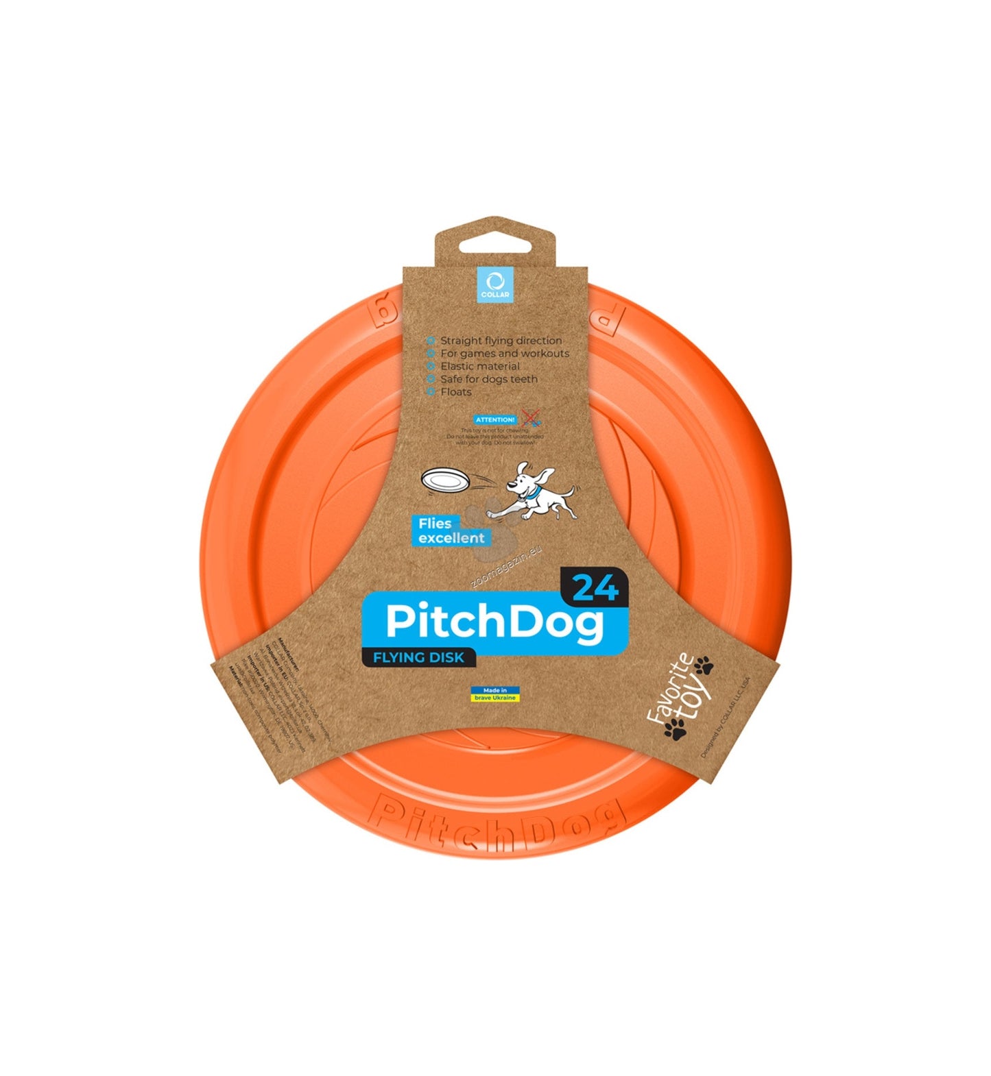 PitchDog Game Flying Disc - фризби 24 см