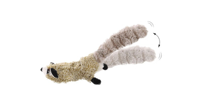 Flamingo CT Flapso Moving Raccoon Grey - плюшена играчка за котка 36 см