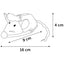Flamingo Electronic toy Natura Delight Mouse - играчка за котка 16 см