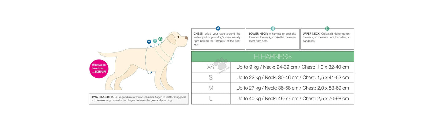 Max Molly H-Harness Monkey Maniac - нагръдник за кучета