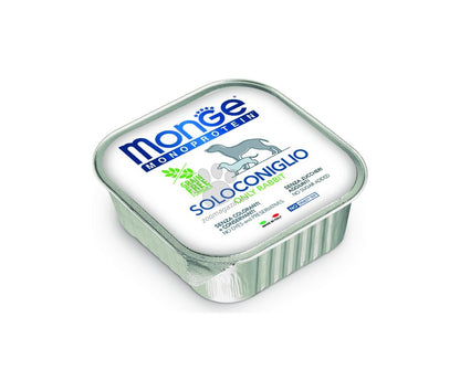 Monge Monoprotein Pate Rabbit - пастет за кучета в зряла възраст със заешко месо 150 гр