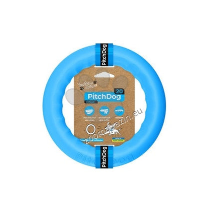 PitchDog20, fetch ring - ринг, син 20см