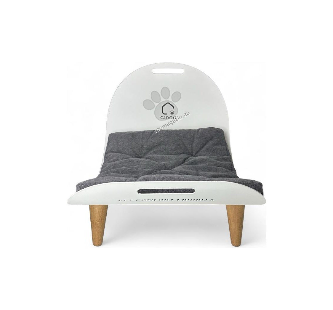 Cadoo Lipe Soft White - луксозно легло за домашни любимци 48 / 45 / 48