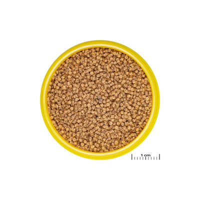 JBL ProNovo Lotl Grano Click S - oсновна гранулирана храна за малки аксолотли 100 мл