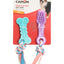 Camon TPE Toothbrush and Bone with Rope - играчка за куче 10 см