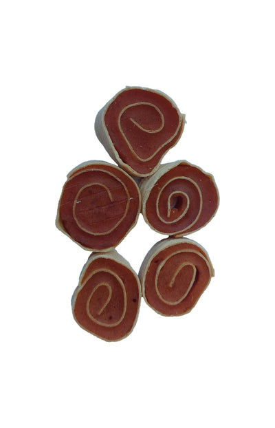 РАЗПРОДАЖБА Enjoy Carnivore Chicken and Cod Fusion Rolls - лакомство за куче с пилешко месо и треска 100 гр