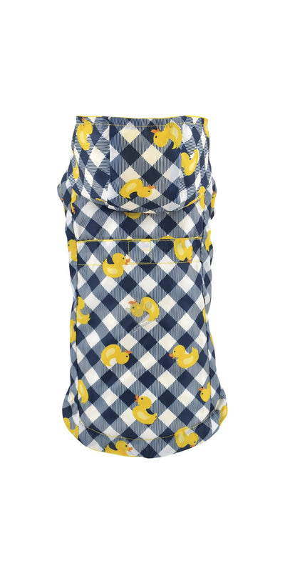 Nayeco Reversible Raincoat Yellow Duck - двулицев дъждобран за куче