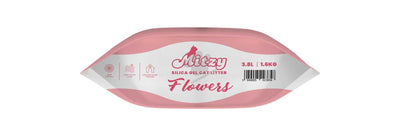 Mitzy Silicat Floral - силиконова котешка постелка за тоалетна, цветя 3.8 л