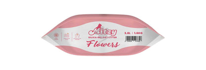 Mitzy Silicat Floral - силиконова котешка постелка за тоалетна, цветя 3.8 л