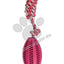 Flamingo Rubber Rugby Ball with Rope - дентална играчка с въже 11 см.