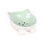 Flamingo Feeding and Drinking bowl Puzi - купичка за котки, зелена, 125 мл