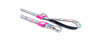 Max Molly Short Leash Magic Zebra - повод 120 см