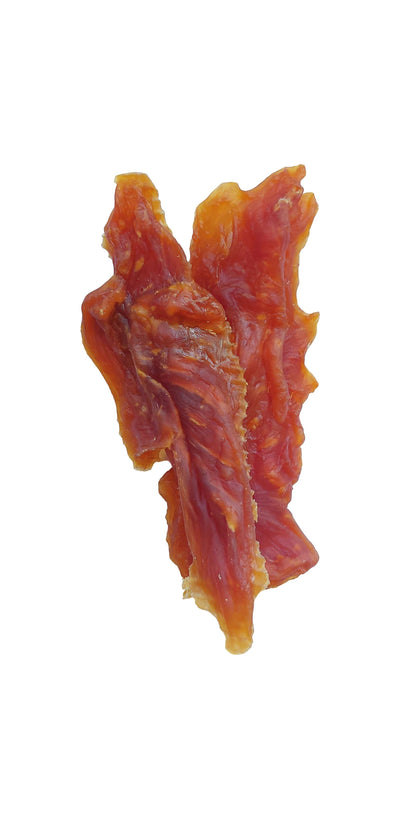 РАЗПРОДАЖБА Enjoy Carnivore Real Chicken Jerky Treats - лакомство за куче с пилешко месо 300 гр