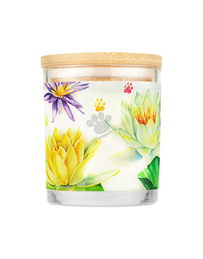 Pet House Candles Water Lilies - натурална свещ с аромат на водни лилии 255 гр