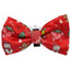 Nobby XMAS Bow Tie flashing - коледна папийонка 10 / 6 см