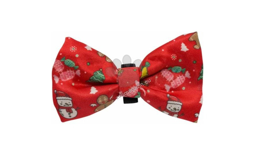 Nobby XMAS Bow Tie flashing - коледна папийонка 10 / 6 см