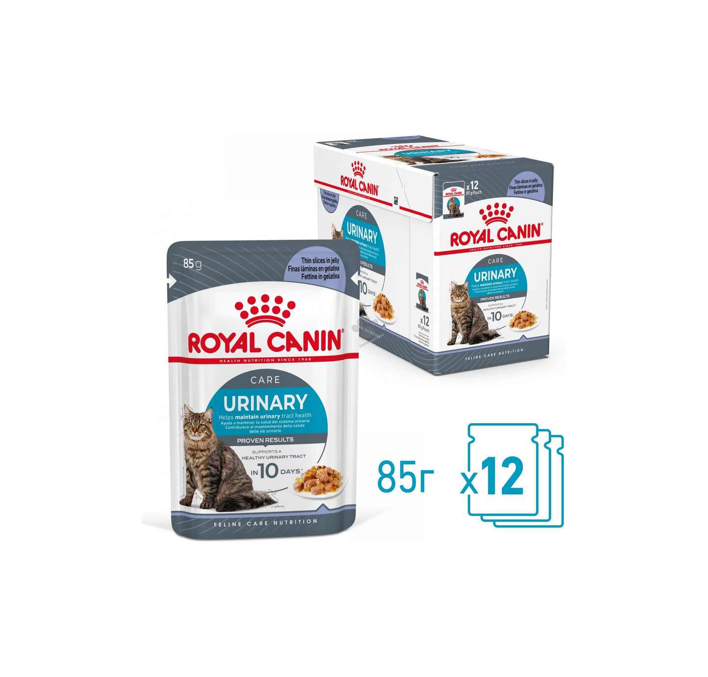 Royal Canin Urinary Care in Jelly - пълноценна храна за профилактика на пикочните пътища 85 гр.