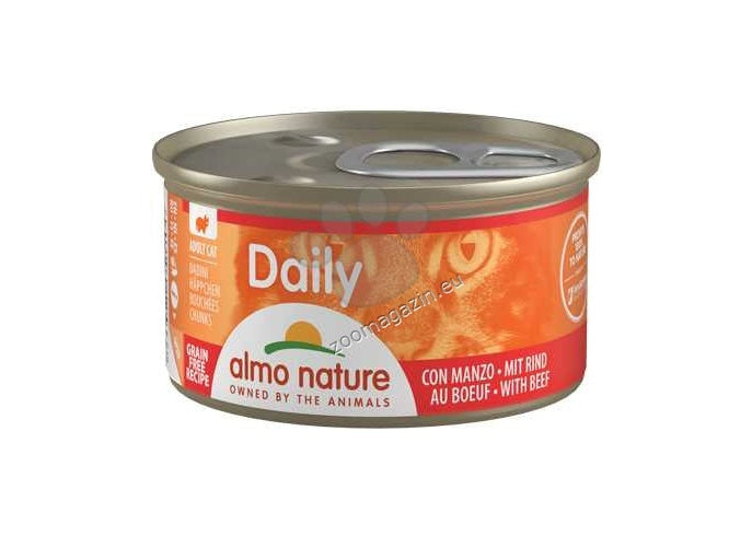 Almo Nature Daily with Beef - консерва за котки с говеждо месо