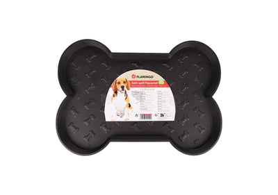 Flamingo Placement Preto Recycled Black - подложка за хранене 47 / 33 / 2.5 см