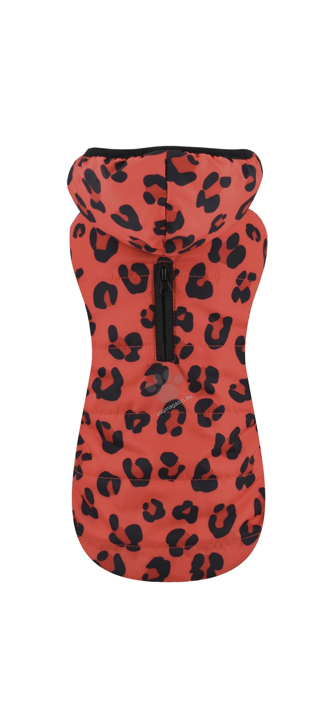 Nayeco Leopard Jacket - яке за куче (червено)