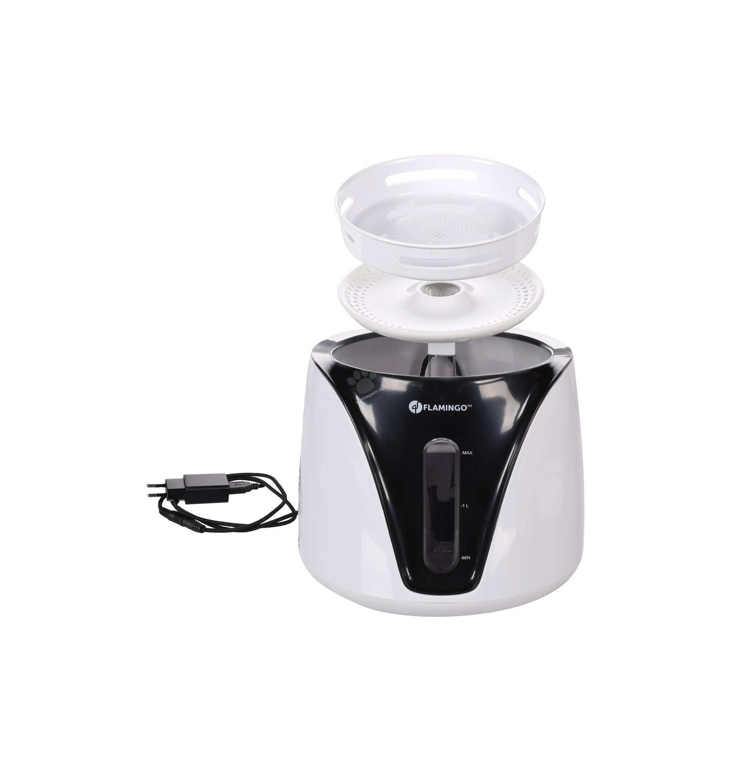 Flamingo Drinking Fountain Sensor Adriana Black - автоматичнен фонтан за пиене