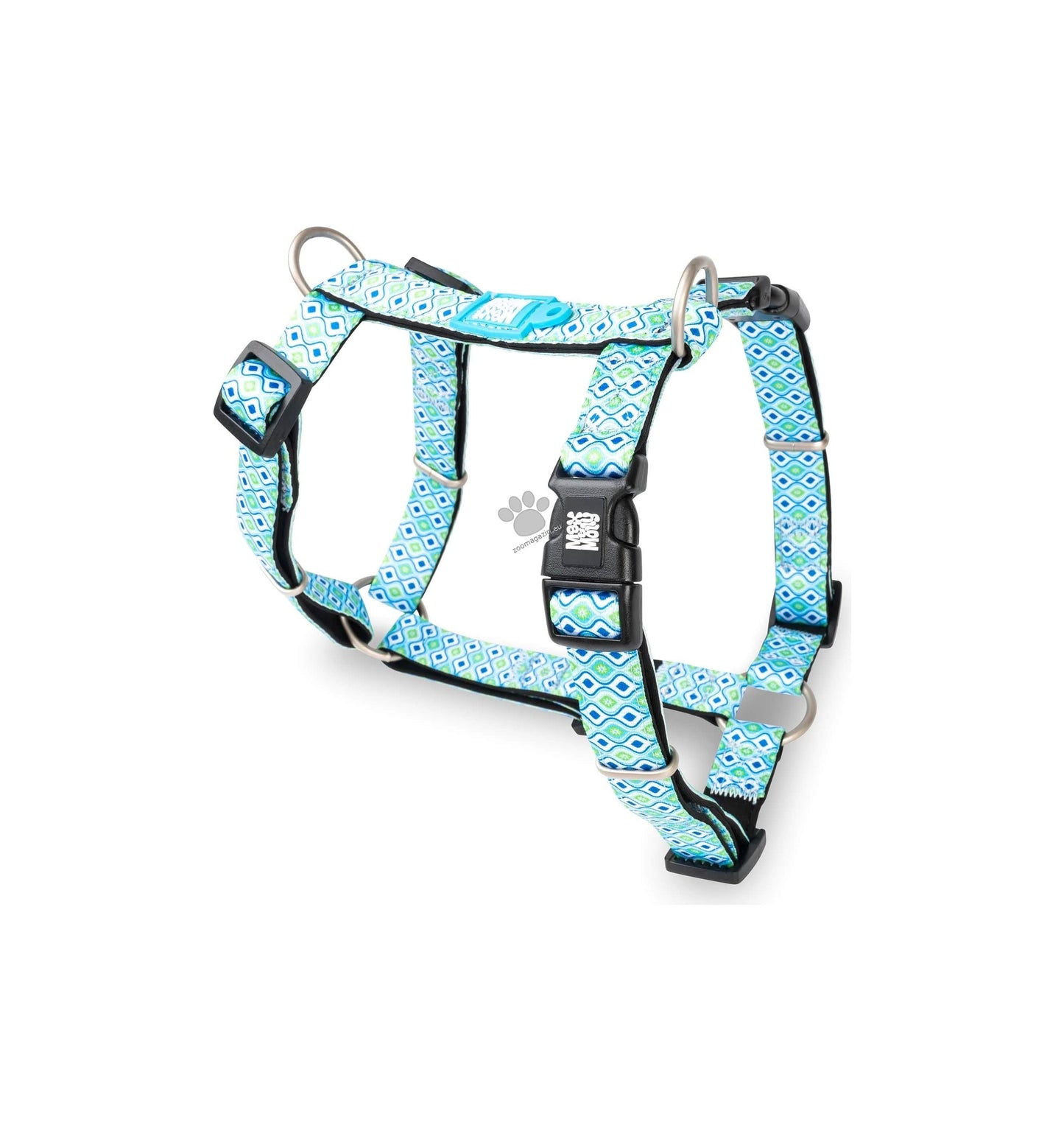 Max Molly H-Harness Retro Blue - нагръдник за кучета