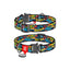 Collar Waudog Nylon Dog Collar Batman Bright - нашийник