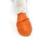Pawz XS Orange - каучукова водоустойчива обувка за кучета с дължина на лапата до 5 см, оранжева, 1 брой