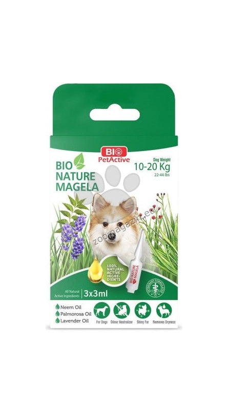 Bio Pet Active - репелентен Spot-on за кучета 3 броя