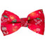 Nobby XMAS Bow Tie flashing - коледна папийонка 10 / 6 см