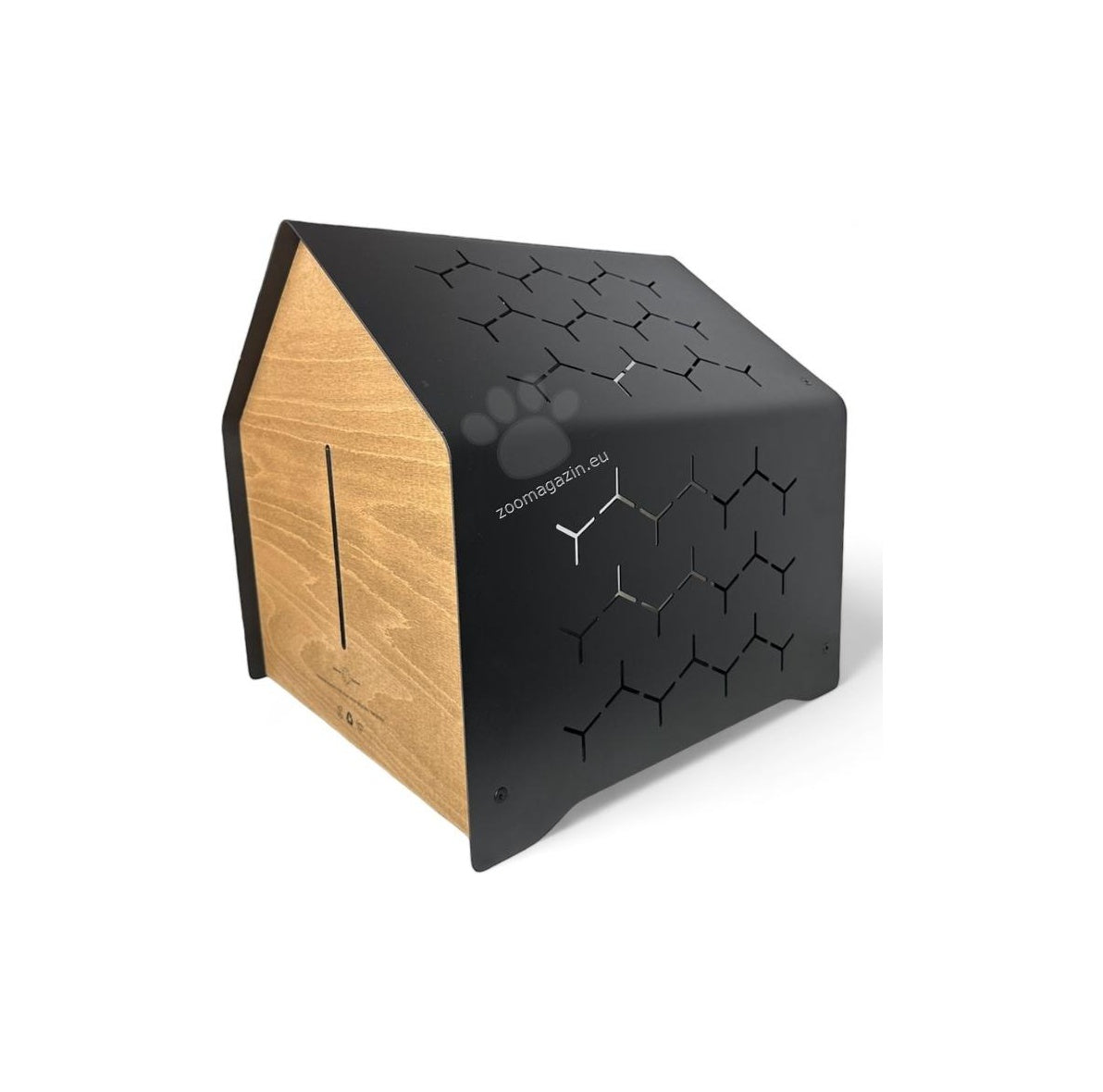 Cadoo Krabi Midnight Black - луксозна къщичка за домашни любимци 50 / 50 / 50