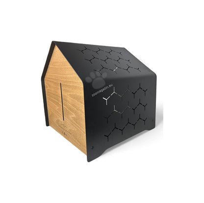 Cadoo Krabi Midnight Black - луксозна къщичка за домашни любимци 50 / 50 / 50